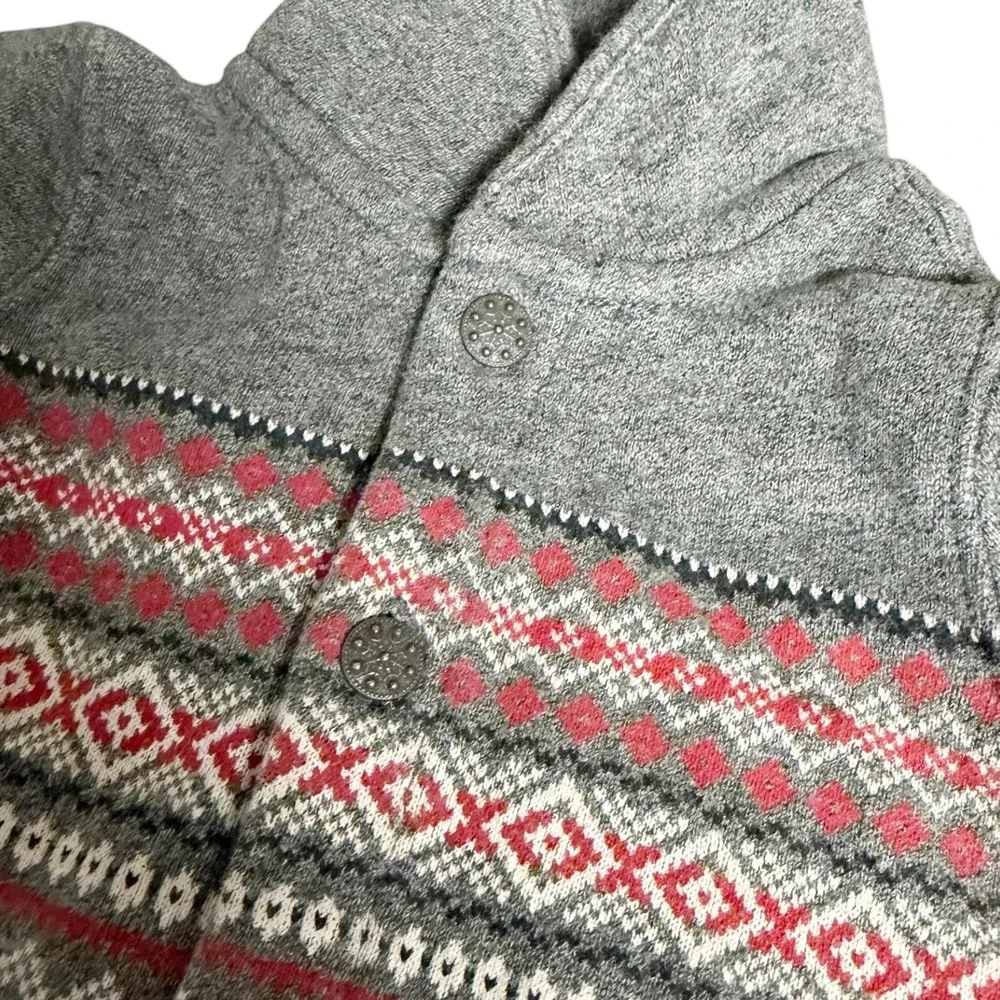Polo‎ Ralph Lauren Baby Boys Gray Fair Isle Footed Coverall Romper 6M
